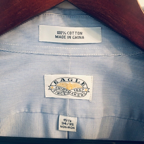 Eagle Men's Classic-Fit Dress Shirt - Picture 3 of 3